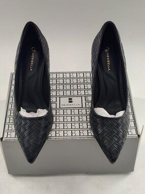 Women's Newbella Pointed Toe Pumps Black Size 7                       P#672@CMK